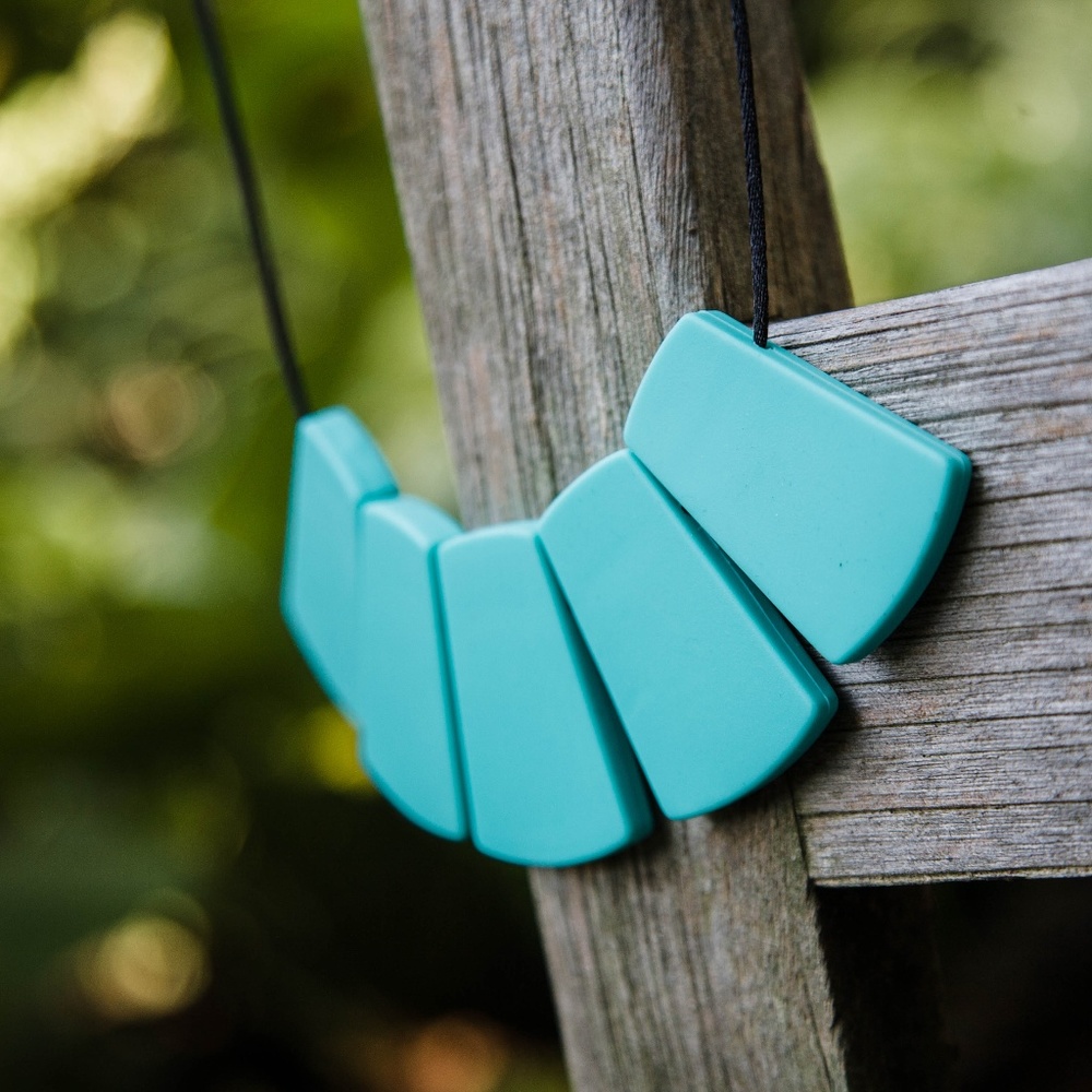 Bib Necklace Great For Moms with Teething Babies